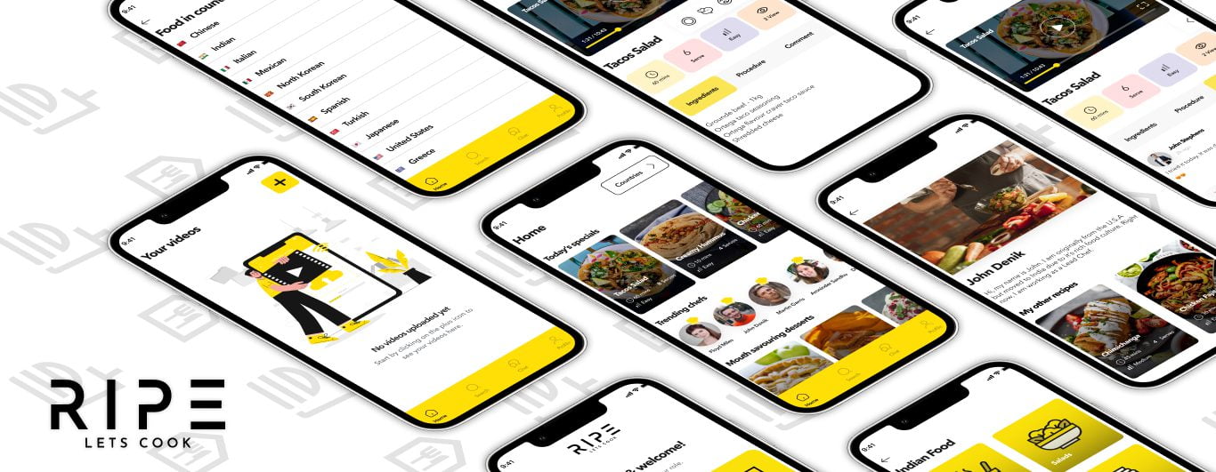 Discover, Share, and Enjoy Delicious Recipes with the RIPE - Food Recipe Application